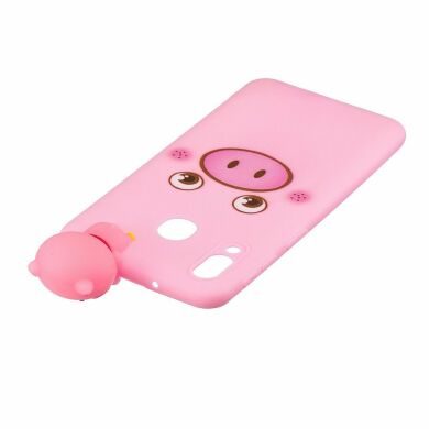 Силіконовий (TPU) чохол UniCase 3D Cartoon Pattern для Samsung Galaxy M20 (M205) - Pig