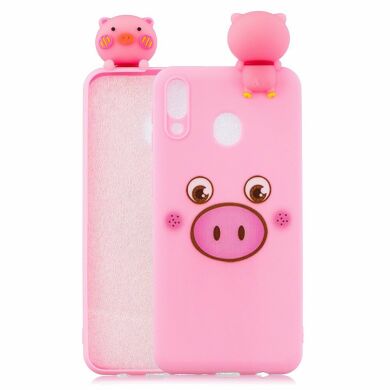 Силіконовий (TPU) чохол UniCase 3D Cartoon Pattern для Samsung Galaxy M20 (M205) - Pig