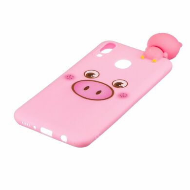 Силіконовий (TPU) чохол UniCase 3D Cartoon Pattern для Samsung Galaxy M20 (M205) - Pig
