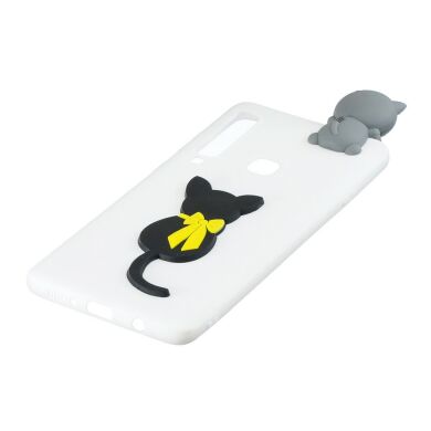 Силиконовый (TPU) чехол UniCase 3D Pattern для Samsung Galaxy A9 2018 (A920) - Cat