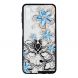 Защитный чехол UniCase Shiny Flowers для Samsung Galaxy A7 2018 (A750) - Blue Flower. Фото 1 из 5