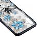 Защитный чехол UniCase Shiny Flowers для Samsung Galaxy A7 2018 (A750) - Blue Flower. Фото 3 из 5