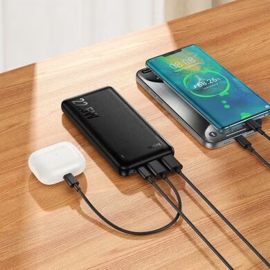 Внешний акумулятор Hoco J159 Essence 22.5W+PD20W (10000mAh) - Black