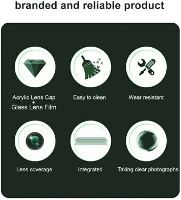 Захисне скло IMAK Install Black Glass Lens для Samsung Galaxy Flip 7 - Black