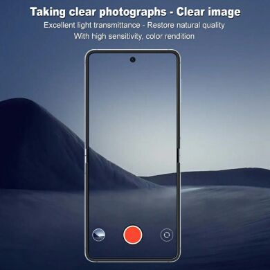 Захисне скло IMAK Install Black Glass Lens для Samsung Galaxy Flip 7 - Black