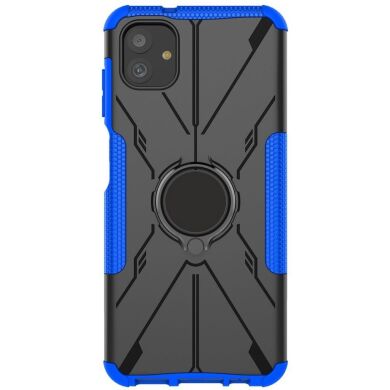 Защитный чехол Deexe Armor Bear для Samsung Galaxy A04 (A045) - Blue