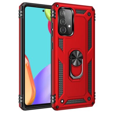 Защитный чехол Deexe Armor Case для Samsung Galaxy A52 (A525) / A52s (A528) - Red