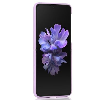 Защитный чехол Deexe Armor Flip для Samsung Galaxy Flip 3 - Purple