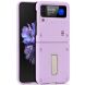 Защитный чехол Deexe Armor Flip для Samsung Galaxy Flip 3 - Purple. Фото 1 из 8