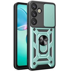 Захисний чохол Deexe Armor Shield для Samsung Galaxy A57 (A576) - Green