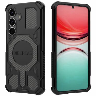 Захисний чохол Deexe Bibercas J-16 Series для Samsung Galaxy S25 (S931) - Black