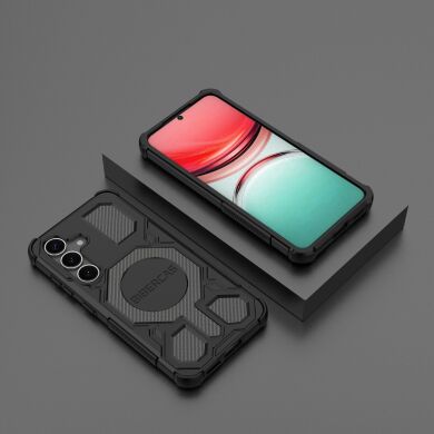 Захисний чохол Deexe Bibercas J-16 Series для Samsung Galaxy S25 (S931) - Black