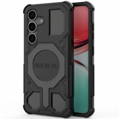 Захисний чохол Deexe Bibercas J-16 Series для Samsung Galaxy S25 (S931) - Black