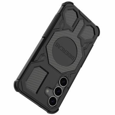 Захисний чохол Deexe Bibercas J-16 Series для Samsung Galaxy S25 (S931) - Black