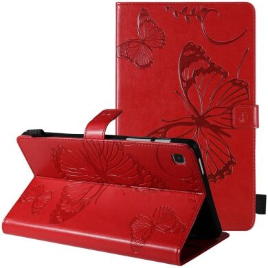 Защитный чехол Deexe Butterfly для Samsung Galaxy Tab A7 Lite (T220/T225) - Red