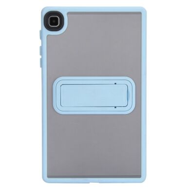Защитный чехол Deexe Crystal Kickstand для Samsung Galaxy Tab A7 Lite (T220/T225) - Baby Blue