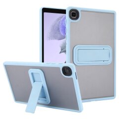 Защитный чехол Deexe Crystal Kickstand для Samsung Galaxy Tab A7 Lite (T220/T225) - Baby Blue
