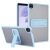 Защитный чехол Deexe Crystal Kickstand для Samsung Galaxy Tab A7 Lite (T220/T225) - Baby Blue