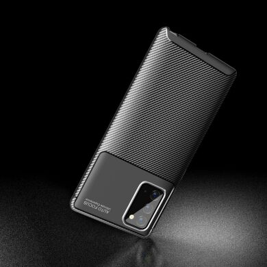 Захисний чохол Deexe Fusion для Samsung Galaxy Note 20 - Brown