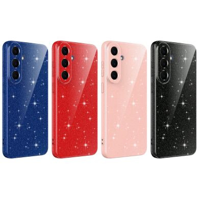 Захисний чохол Deexe Glitter Case with MagSafe для Samsung Galaxy S26 FE - Black
