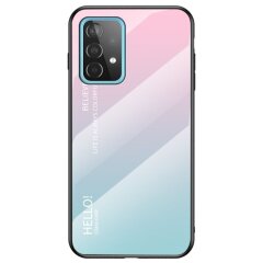 Захисний чохол Deexe Gradient Color для Samsung Galaxy A52 (A525) / A52s (A528) - Pink / Blue