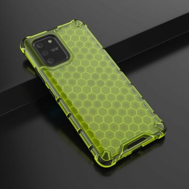 Захисний чохол Deexe Honeycomb Series для Samsung Galaxy S10 Lite (G770) - Green