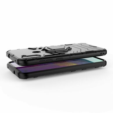 Защитный чехол Deexe Hybrid Case для Samsung Galaxy A11 (A115) - Black