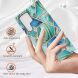 Захисний чохол Deexe Marble Pattern Samsung Galaxy S22 Ultra - Blue / Green