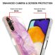 Защитный чехол Deexe Marble Style для Samsung Galaxy A55 (A556) - White. Фото 4 из 5