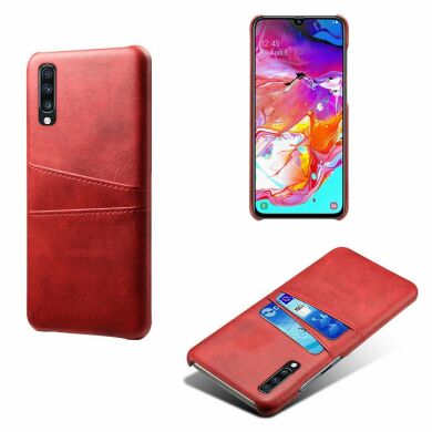 Защитный чехол Deexe Pocket Case для Samsung Galaxy A70 (A705) - Red