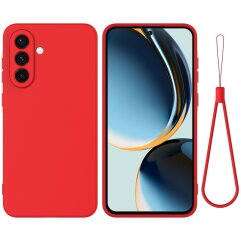 Захисний чохол Deexe Silicone Case для Samsung Galaxy A17 (A175) - Red