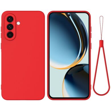 Захисний чохол Deexe Silicone Case для Samsung Galaxy A17 (A175) - Red