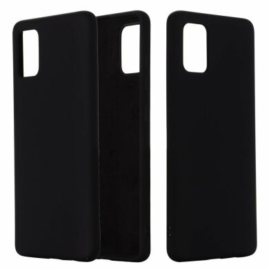 Защитный чехол Deexe Silicone Case для Samsung Galaxy A31 (A315) - Black