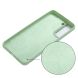 Защитный чехол Deexe Silicone Case для Samsung Galaxy S21 FE (G990) - Green. Фото 5 из 7