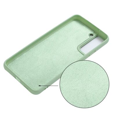 Защитный чехол Deexe Silicone Case для Samsung Galaxy S21 FE (G990) - Green