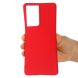 Защитный чехол Deexe Silicone Case для Samsung Galaxy S21 Ultra - Red. Фото 5 из 6