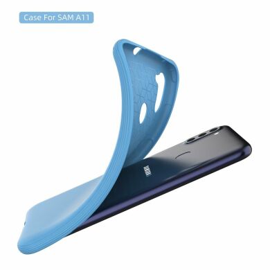 Защитный чехол Deexe Soft Cover для Samsung Galaxy A11 (A115) - Pink