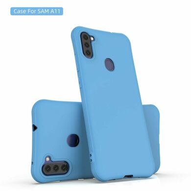 Захисний чохол Deexe Soft Cover для Samsung Galaxy A11 (A115) - Red