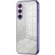 Захисний чохол Deexe Sparkles Cover для Samsung Galaxy A37 (A376) - Purple