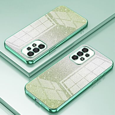 Захисний чохол Deexe Sparkles Cover для Samsung Galaxy A53 (A536) - Green