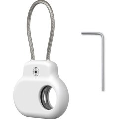 Защитный чехол Deexe Steel Loop для Samsung Galaxy SmartTag 2 - White