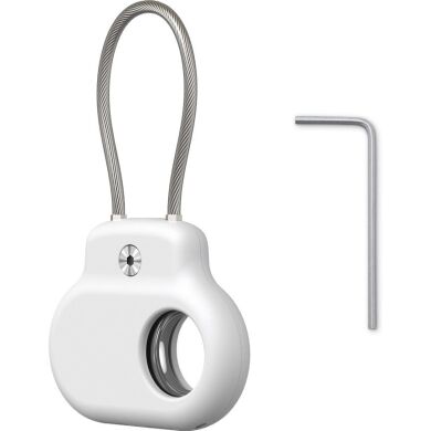 Защитный чехол Deexe Steel Loop для Samsung Galaxy SmartTag 2 - White