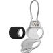 Защитный чехол Deexe Steel Loop для Samsung Galaxy SmartTag 2 - White. Фото 4 из 6