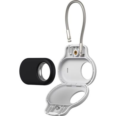 Защитный чехол Deexe Steel Loop для Samsung Galaxy SmartTag 2 - White