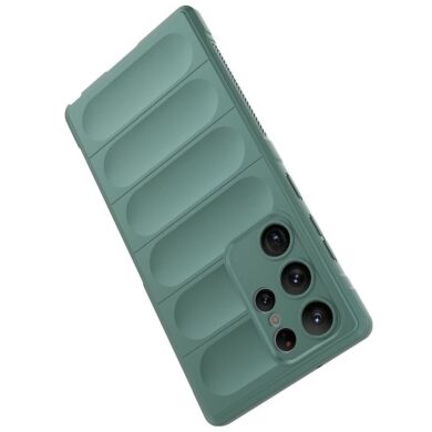 Защитный чехол Deexe Terra Case для Samsung Galaxy S23 Ultra - Green