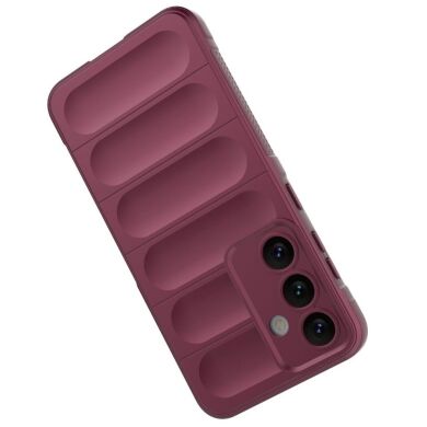 Захисний чохол Deexe Terra Case для Samsung Galaxy S24 Plus - Wine Red
