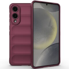Защитный чехол Deexe Terra Case для Samsung Galaxy S25 Edge (S937) - Wine Red