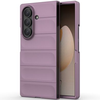 Захисний чохол Deexe Terra Case (FF) для Samsung Galaxy Fold 7 - Light Purple