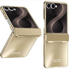 Защитный чехол Dux Ducis Chrome Case для Samsung Galaxy Flip 8 - Champagne Gold
