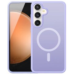 Защитный чехол DUX DUCIS Yind Series MagSafe для Samsung Galaxy S25 FE (S731) - Light Purple
